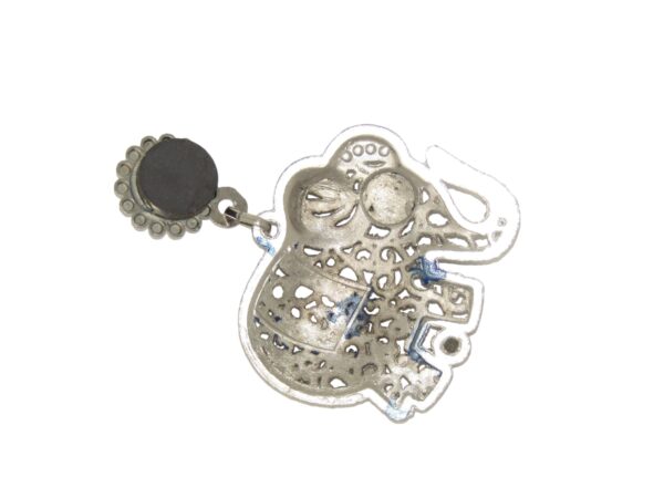 Lucky Elephant & Lucky Evil Eye Charm Fridge Magnet Amulet - Image 2