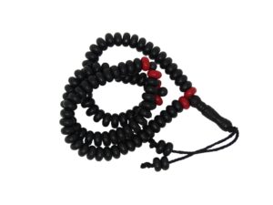 Black Polyester 99 Bead Prayer Worry Beads