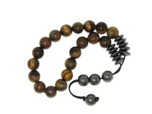 Greek Style Loose Strung Prayer Beads 10mm Tiger Eye Gemstone Beads Handmade