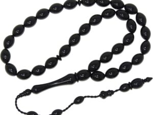 8mm x 12mm Polyester Bead Prayer Worry Beads Tasbih Handmade Design