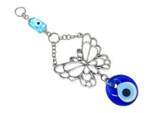 3cm Lucky Evil Eye, Lucky Butterfly Wall Hanging Gift for Protection & Good Luck