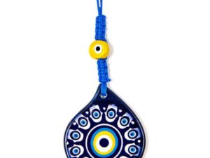 10cm Ceramic Lucky Evil Eye Wall Hanging