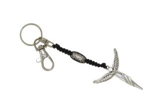 Lucky Guardian Angel Charm Keyring