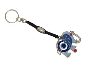 Lucky Elephant Charm Keyring