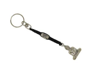 Lucky Buddha Charm Keyring