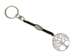 Lucky Tree of Life Charm Keyring