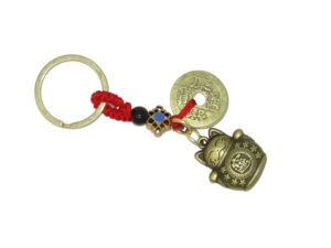 Lucky Cat Keychain