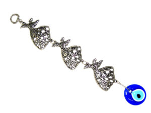 4cm Lucky Evil Eye & Whirling Dervish Wall Hanging