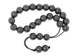 Greek Style Loose Strung Prayer Beads 10mm Hematite Gemstone Beads