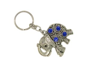 Lucky Elephant Charm Keyring