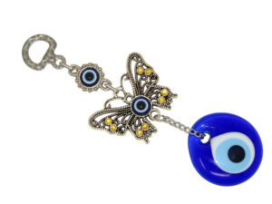 4cm Lucky Evil Eye, Butterfly Wall Hanging