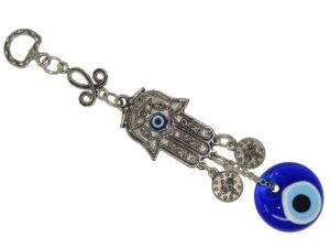 3cm Lucky Evil Eye, Hamsa Hand Wall Hanging