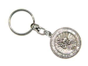 St Christopher Pendant Keyring