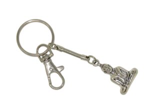 Sitting Buddha Charm Keyring