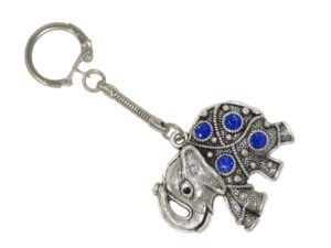 Lucky Elephant Charm Keyring
