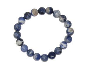 10mm Sodalite Gemstone Bead Bracelet