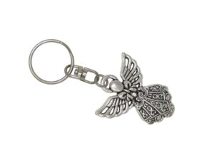 Guardian Angel Charm Keyring