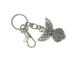 Guardian Angel Charm Keyring