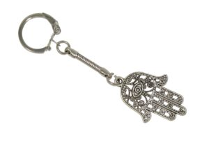 Hamsa Hand, Hand of Fatima Keyring Bag Hanger