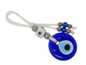 Lucky Evil Eye Nazar Boncuk & Mixed Bead Wall Hanging