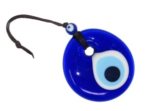 5cm Lucky Evil Eye Glass Amulet Hanging Good Luck Protection Handmade