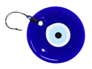 13cm Lucky Evil Eye Glass Amulet Hanging Good Luck Protection Handmade