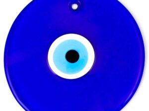 Extra Large 25cm (9.85 inch) Lucky Evil Eye Nazar Boncuk Turkish Greek Glass Hanging Amulet Good Luck Protection