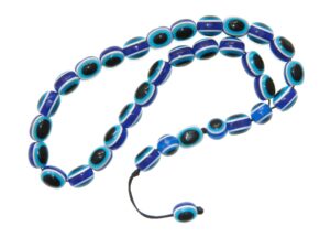 Greek Style Loose Strung Prayer Beads Tasbih Polyester Lucky Evil Eye