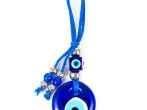 Lucky Evil Eye Nazar Boncuk & Mixed Bead Wall Hanging