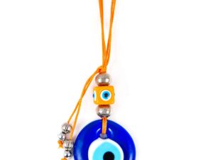 Lucky Evil Eye Nazar Boncuk & Mixed Bead Wall Hanging