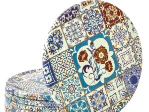 Turkish Drink Coasters Set of 6 - Mediterranean Design for Cup Coasters Gift Sets from Istanbul