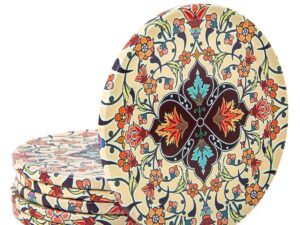 Turkish Drink Coasters Set of 6 - Mediterranean Design for Cup Coasters Gift Sets from Istanbul