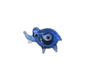 Glass Lucky Elephant Charm Fridge Magnet Amulet Gift for Protection & Good Luck
