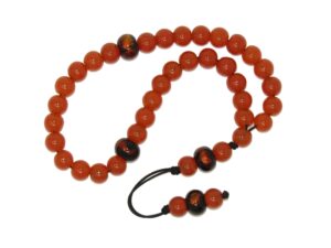 Prayer Worry Beads Tasbih Komboloi – 8mm Glass Beads, No Metal