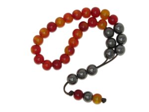 Loose Strung Worry Beads Made with Glass & Gemstone Beads Handmade Design