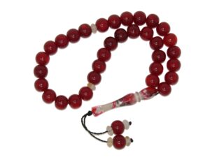 Prayer Worry Beads Tasbih Komboloi Made with Plastic Beads No Metal Handmade Design