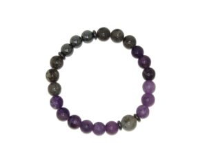 Beautiful 8mm Mixed Gemstone Bead Classic Bracelet
