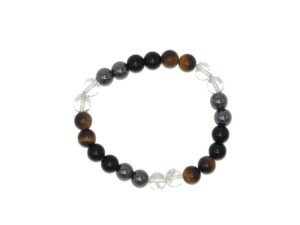 Beautiful 8mm Mixed Gemstone Bead Classic Bracelet