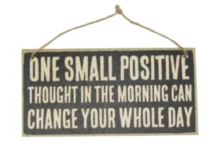 Thank You Gift, Positive Thought, Hanging Ornament, Hanging Plaque Keyring Heart Wooden Gift