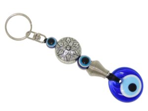 3cm Lucky Evil Eye/Nazar Boncuk Keyring