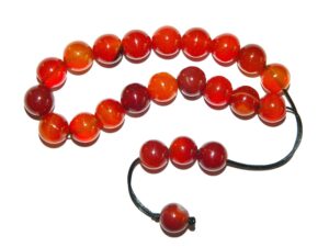 Greek Style Loose Strung Prayer Beads 10mm Natural Agate Gemstone Beads Handmade