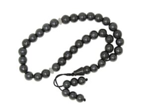 Stress Relief Fidget Beads 8mm Hematite Gemstone Beads and Accessories in Gift Box Handmade Design