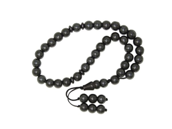 Prayer Beads 8mm Hematite Gemstone Beads and Accessories in Gift Box Handmade Design - Image 4