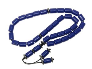 Bead Worry Fidget Prayer Beads Tasbih Beads Polyester and Gemstone Beads Handmade