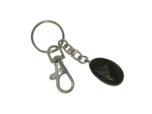Agate Gemstone Bead Charm Keyring Hanging Protection & Good Luck Handmade