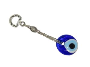 3cm Lucky Evil Eye Glass Amulet Hanging Good Luck Protection Handmade