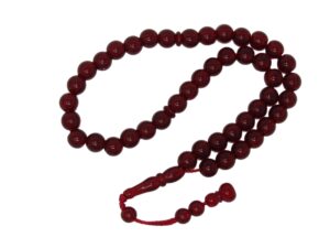 Brown Tasbih Beads 10mm Polyester