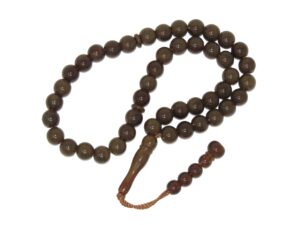 Brown Tasbih Beads 10mm Polyester