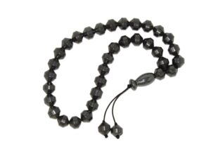 33 Bead Worry Fidget Prayer Beads Tasbih 8mm Hematite Gemstone