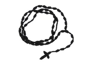 Handmade Knotted 5 Decade Catholic Rosary for Men and Women